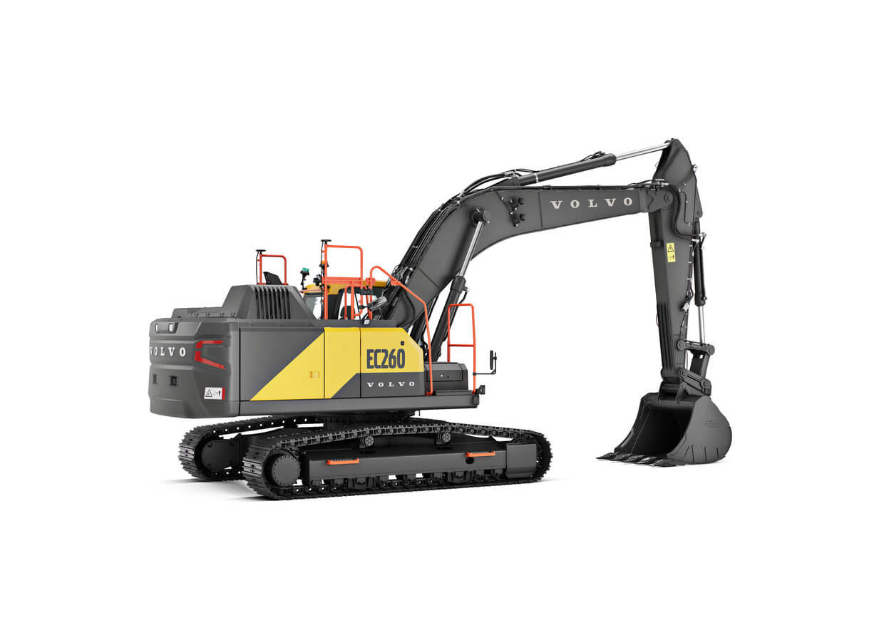 Volvo EC260 back