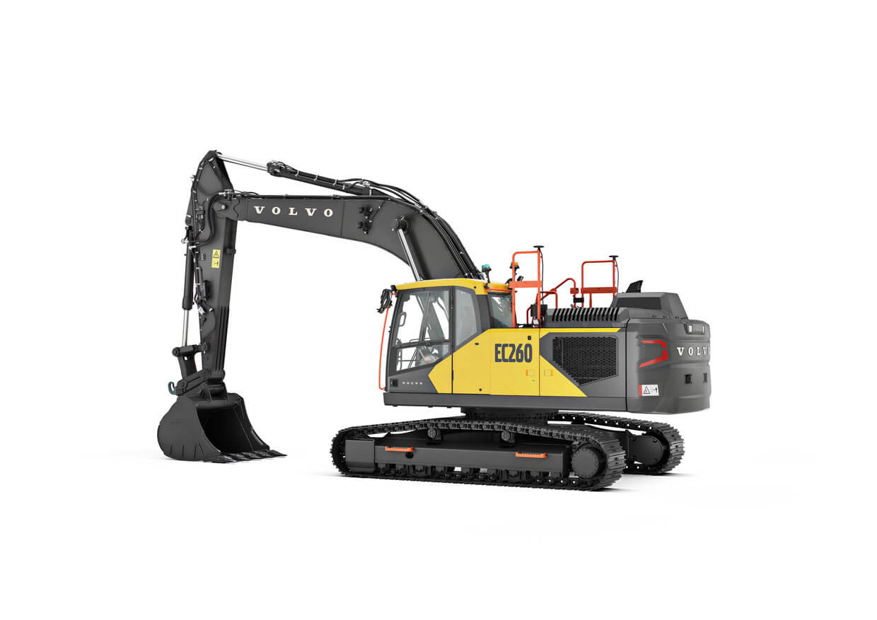 Volvo EC260 side