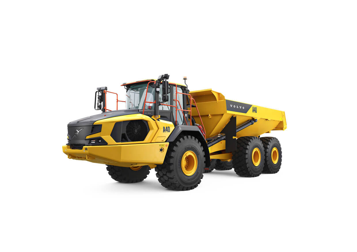 Volvo A40J front 2