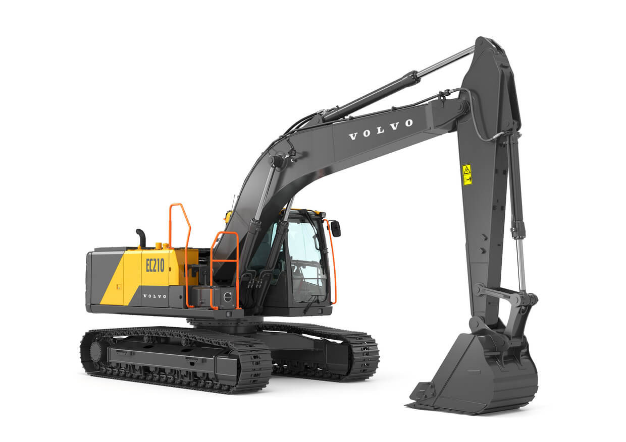 Volvo EC210 side