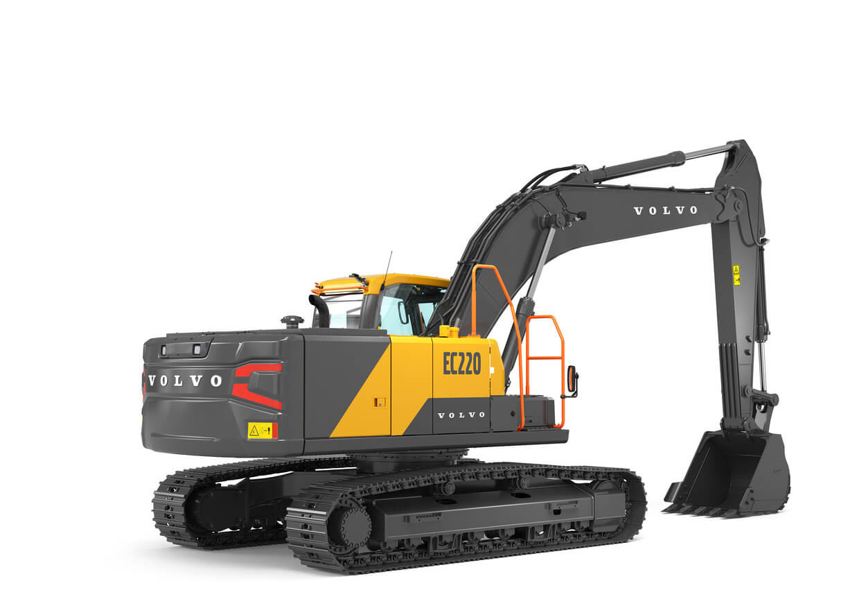 Volvo EC220 back