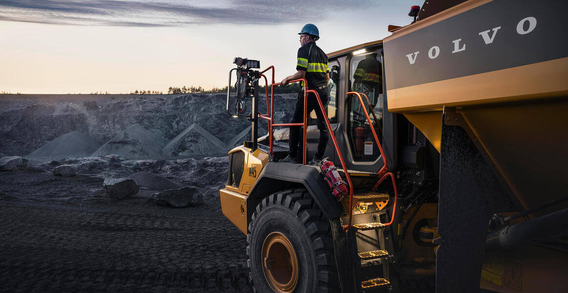 Volvo A45 control