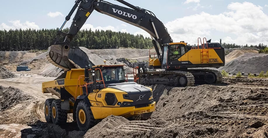 Volvo A35 productivity
