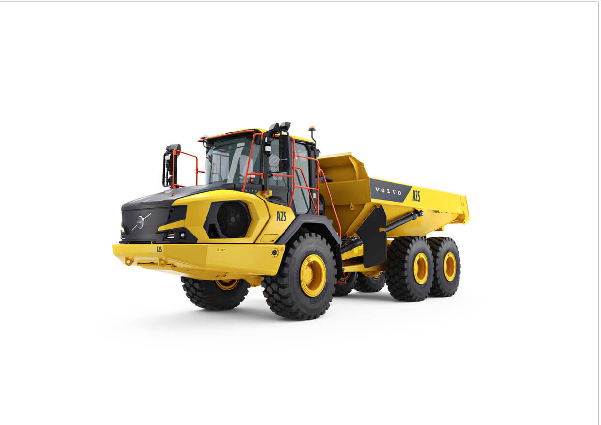 Volvo A25J front 2